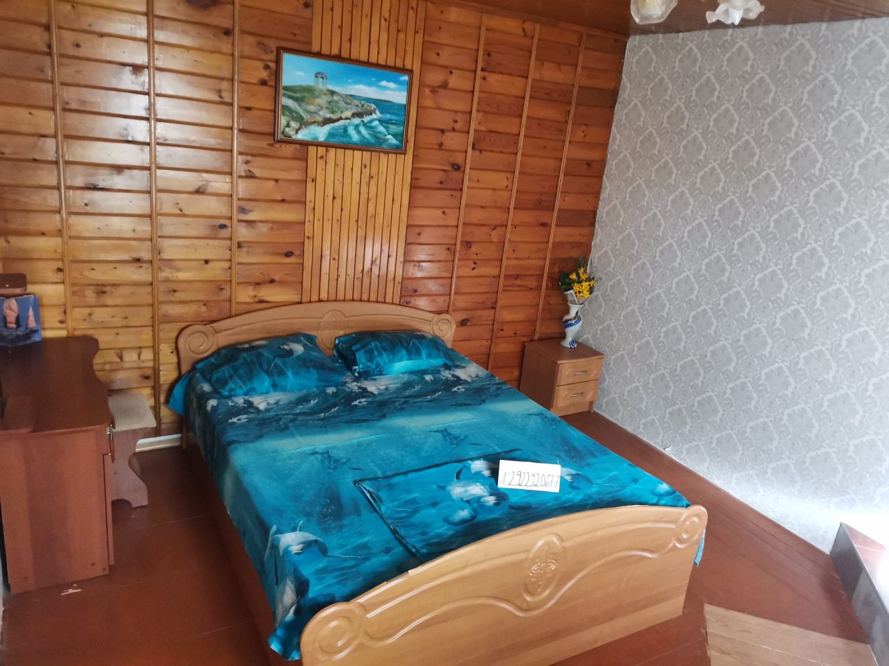 Четырехместный (Двукомнатный номер с удобствами) гостевого дома у моря, Мысовое, Крым
