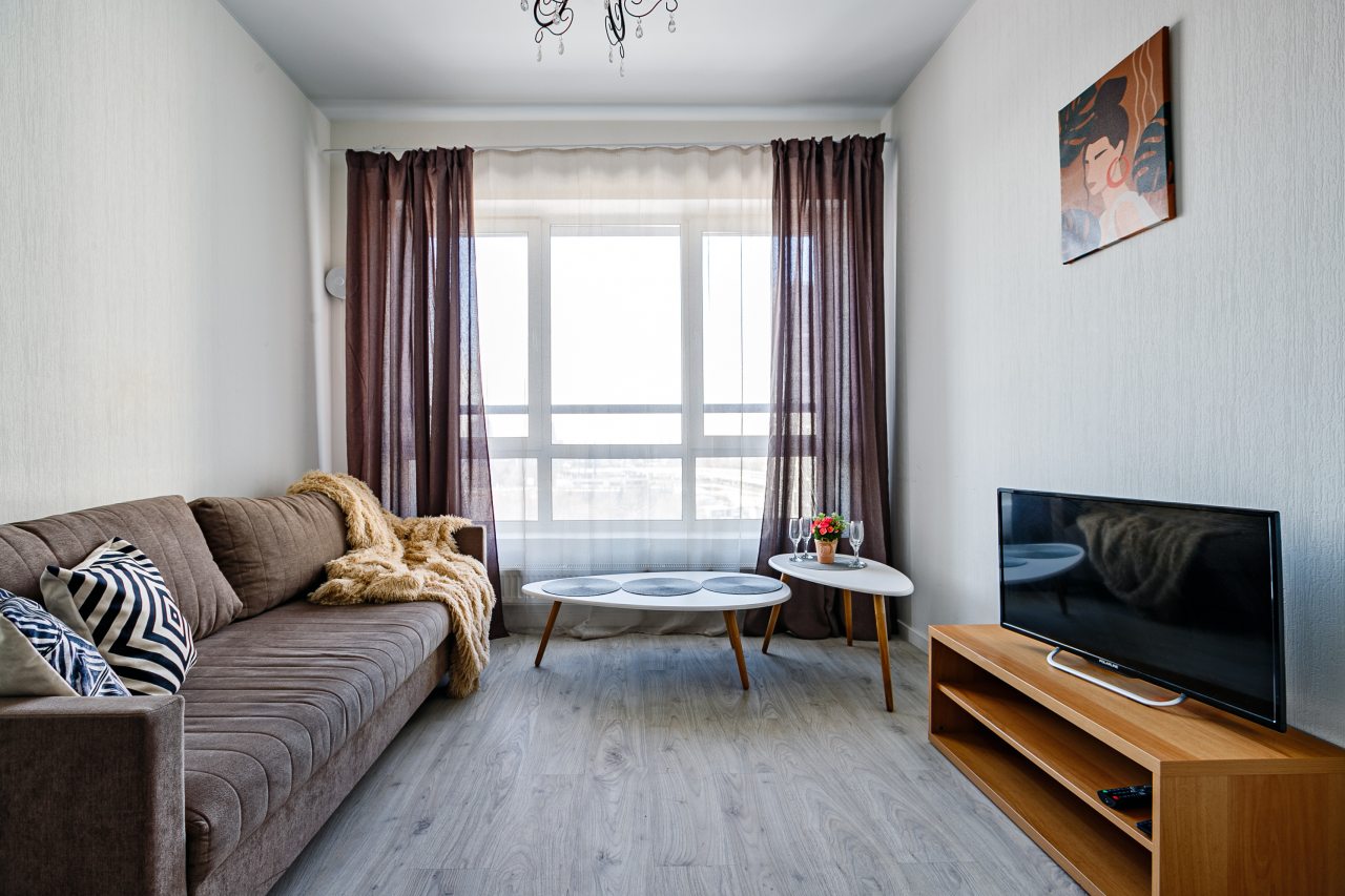 Апартаменты (Аминьевское шоссе , дом 4Д, корпус 3.  Двухкомнатные для 4 гостей), Апартаменты MaxRealty24 Аминьевское 4Дк1