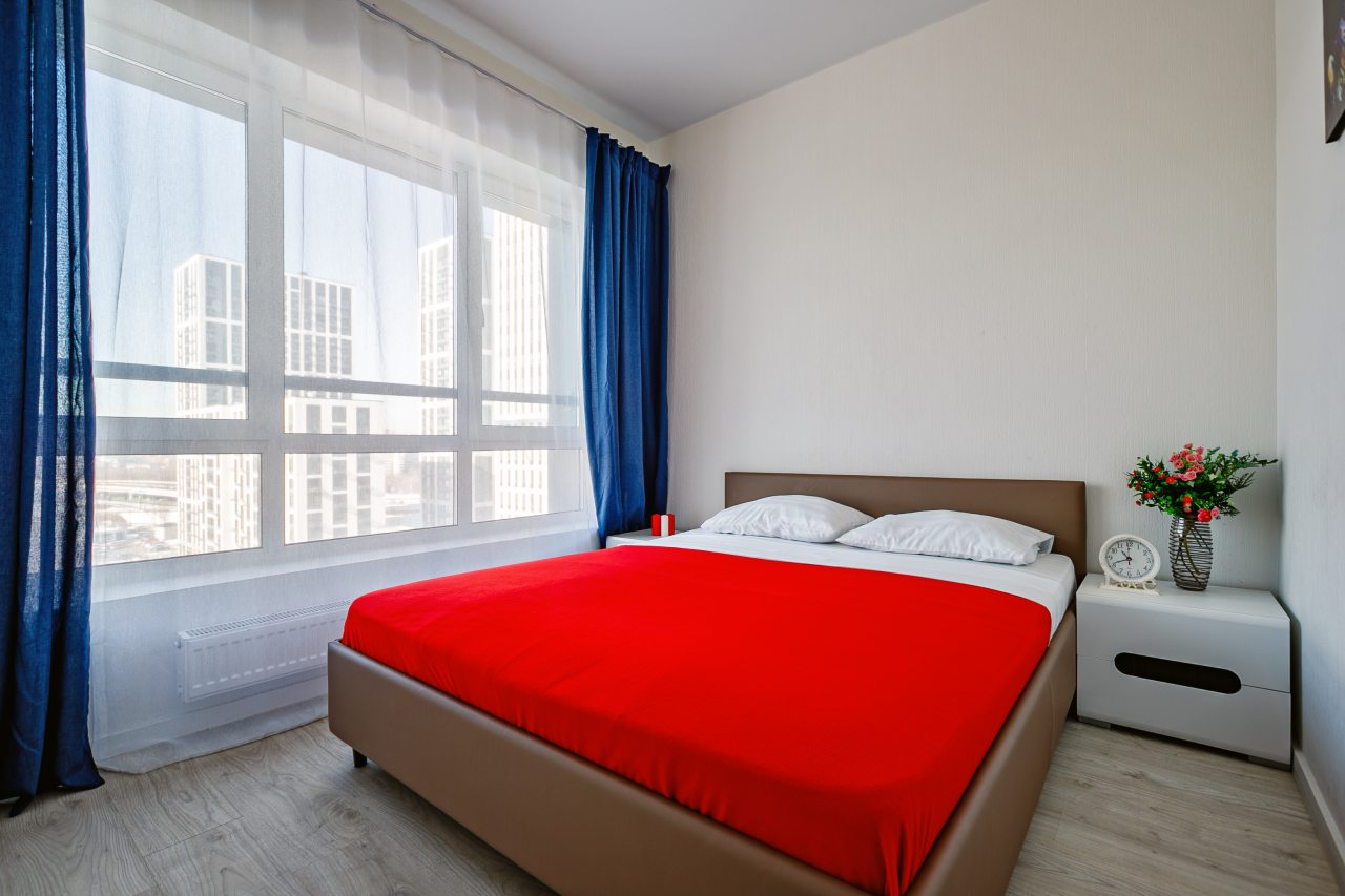 Апартаменты (Аминьевское шоссе , дом 4Д, корпус 3.  Двухкомнатные для 4 гостей), Апартаменты MaxRealty24 Аминьевское 4Дк1