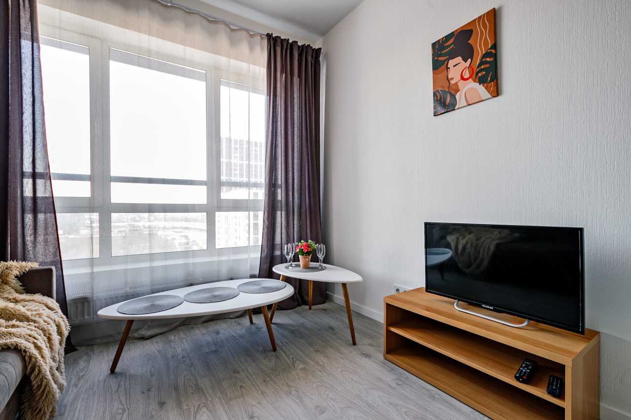 Апартаменты (Аминьевское шоссе , дом 4Д, корпус 3.  Двухкомнатные для 4 гостей), Апартаменты MaxRealty24 Аминьевское 4Дк1