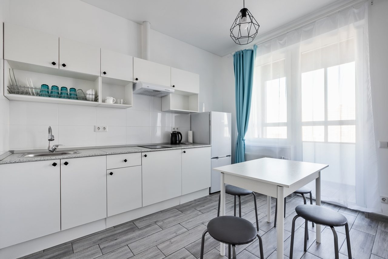 Апартаменты (Аминьевское шоссе 4дк3 лит В. Однокомнатные для 4 гостей), Апартаменты MaxRealty24 Аминьевское 4Дк1