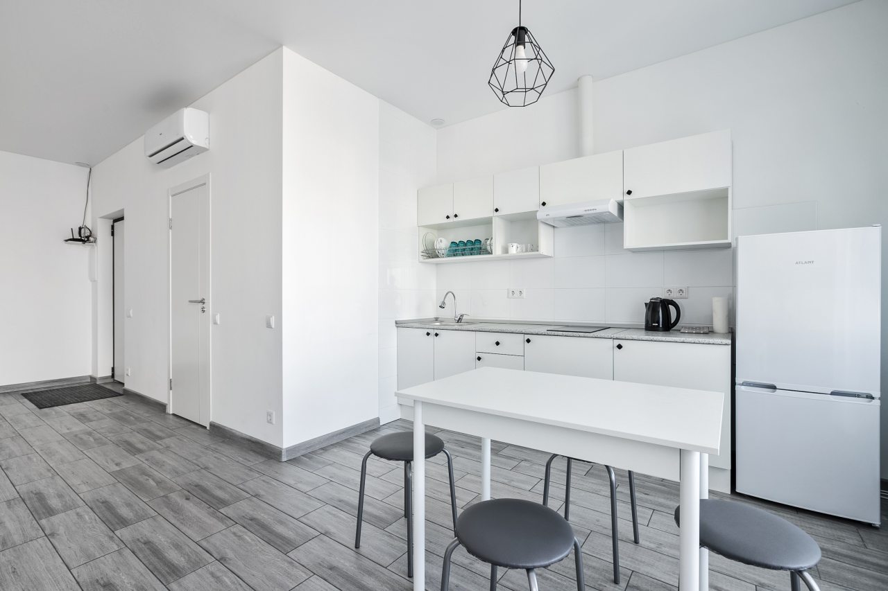 Апартаменты (Аминьевское шоссе 4дк3 лит В. Однокомнатные для 4 гостей), Апартаменты MaxRealty24 Аминьевское 4Дк1