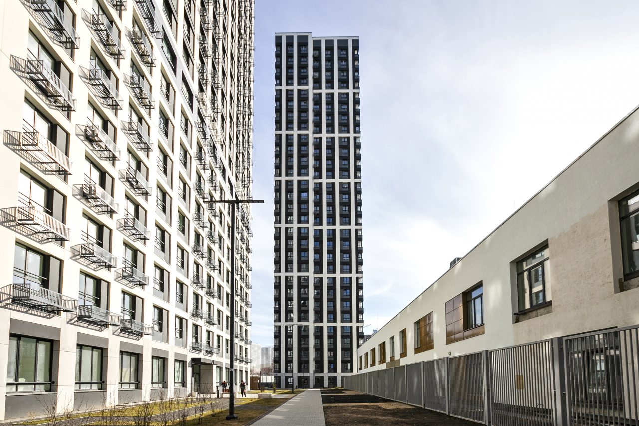 Апартаменты (Аминьевское шоссе 4дк3 лит В. Однокомнатные для 4 гостей), Апартаменты MaxRealty24 Аминьевское 4Дк1