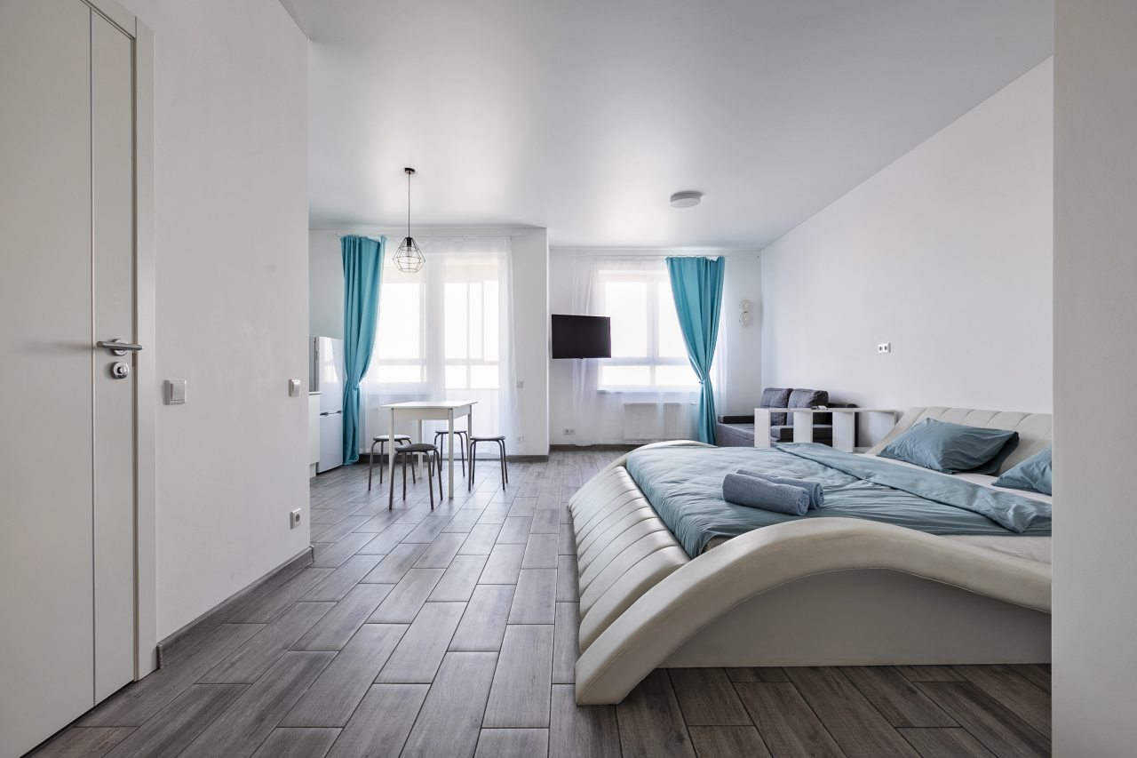 Апартаменты (Аминьевское шоссе 4дк3 лит В. Однокомнатные для 4 гостей), Апартаменты MaxRealty24 Аминьевское 4Дк1