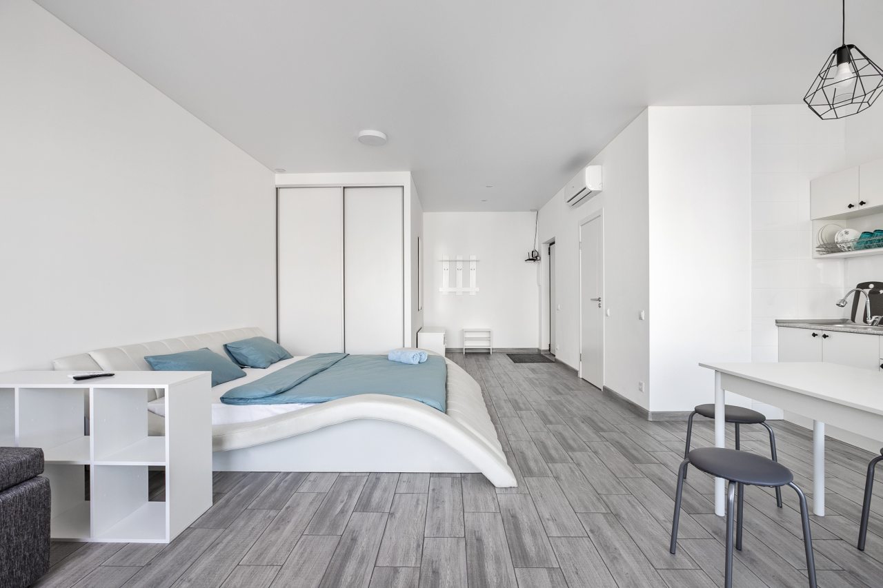 Апартаменты (Аминьевское шоссе 4дк3 лит В. Однокомнатные для 4 гостей), Апартаменты MaxRealty24 Аминьевское 4Дк1