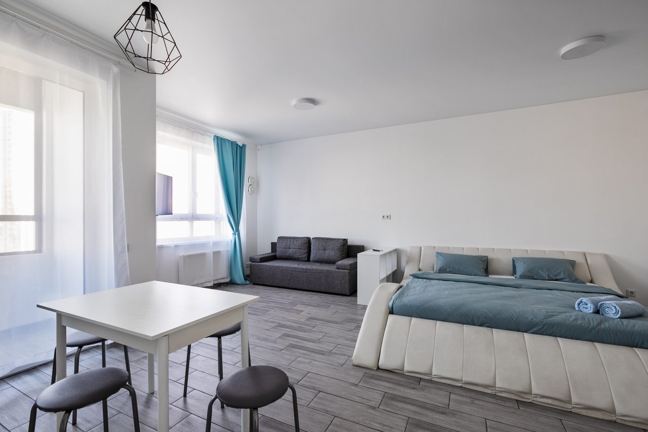 Апартаменты (Аминьевское шоссе 4дк3 лит В. Однокомнатные для 4 гостей), Апартаменты MaxRealty24 Аминьевское 4Дк1