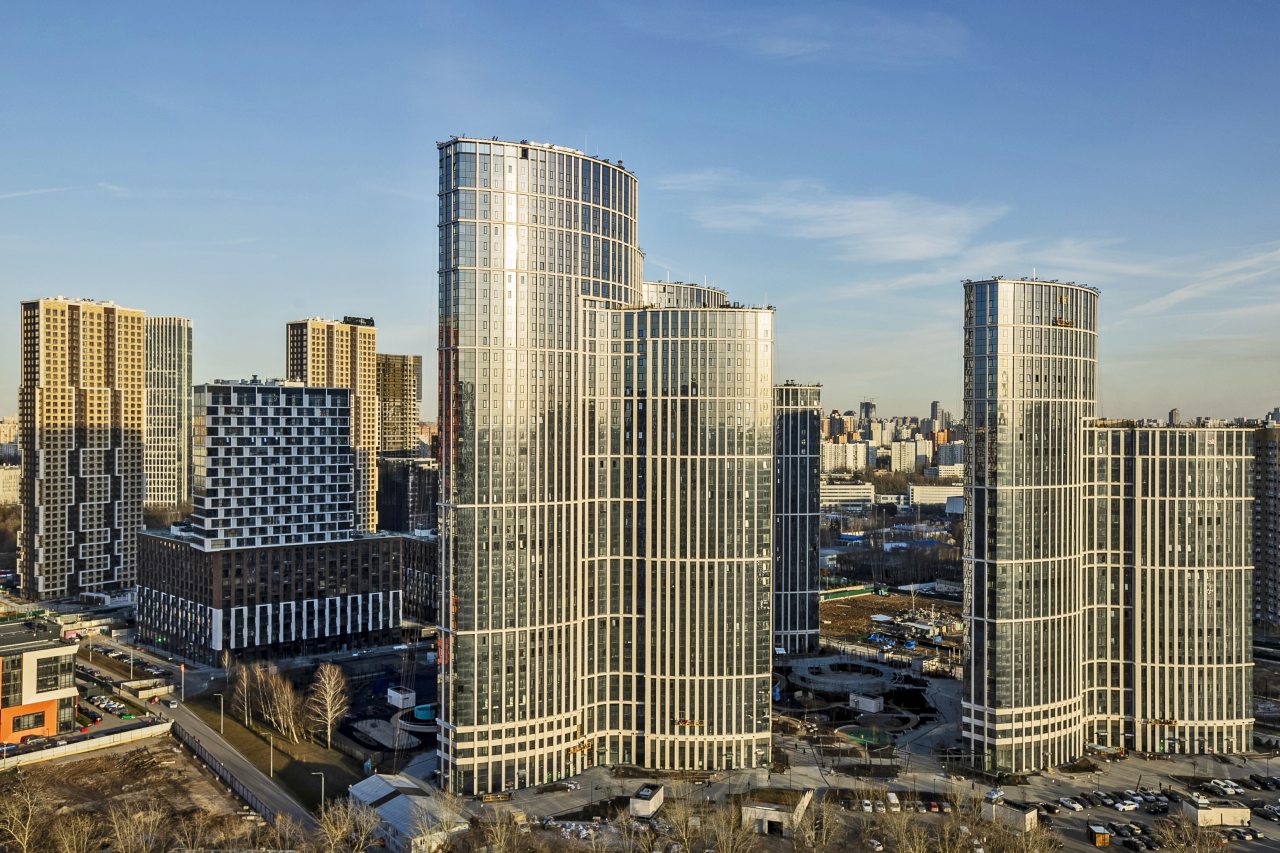 Апартаменты (Аминьевское шоссе 4дк3 лит В. Однокомнатные для 4 гостей), Апартаменты MaxRealty24 Аминьевское 4Дк1