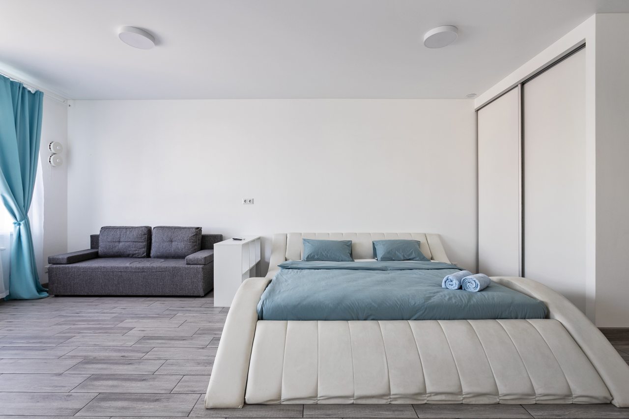 Апартаменты (Аминьевское шоссе 4дк3 лит В. Однокомнатные для 4 гостей), Апартаменты MaxRealty24 Аминьевское 4Дк1