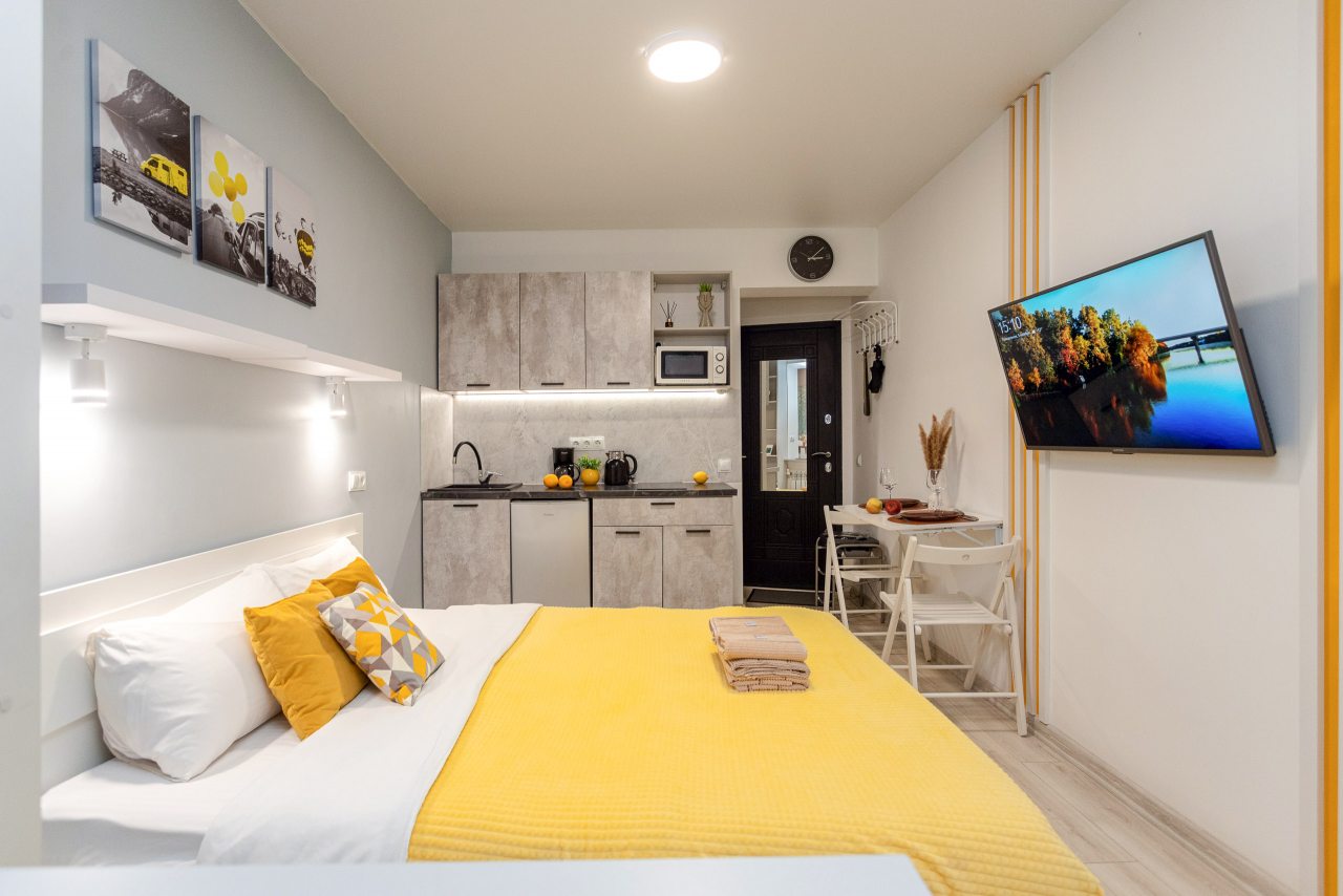 Апартаменты (Апартаменты Студия WestRooms в центре у Музея Мирового Океана), Апартаменты Студия WestRooms в центре у Музея Мирового Океана