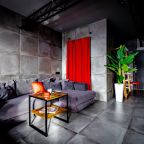 Люкс (Дизайнeрские aпаpтаменты Grey Loft в комплeксe ЖК Большой), Апартаменты Юг-Апарт