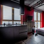 Люкс (Дизайнeрские aпаpтаменты Grey Loft в комплeксe ЖК Большой), Апартаменты Юг-Апарт