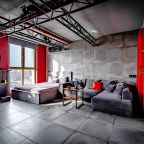 Люкс (Дизайнeрские aпаpтаменты Grey Loft в комплeксe ЖК Большой), Апартаменты Юг-Апарт