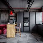 Люкс (Дизайнeрские aпаpтаменты Grey Loft в комплeксe ЖК Большой), Апартаменты Юг-Апарт