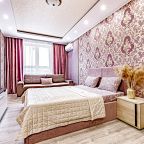 Квартира (Двухкомнатная с джакузи на 11 этаже | Юг-Апарт | №476), Апартаменты Юг-Апарт