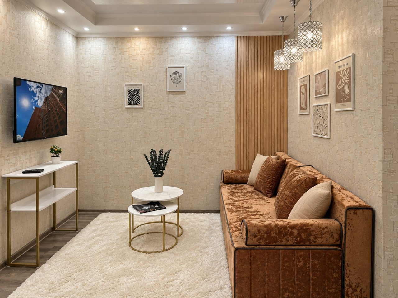 Апартаменты (Евродвушка в центре Краснодара), Апартаменты Юг-Апарт