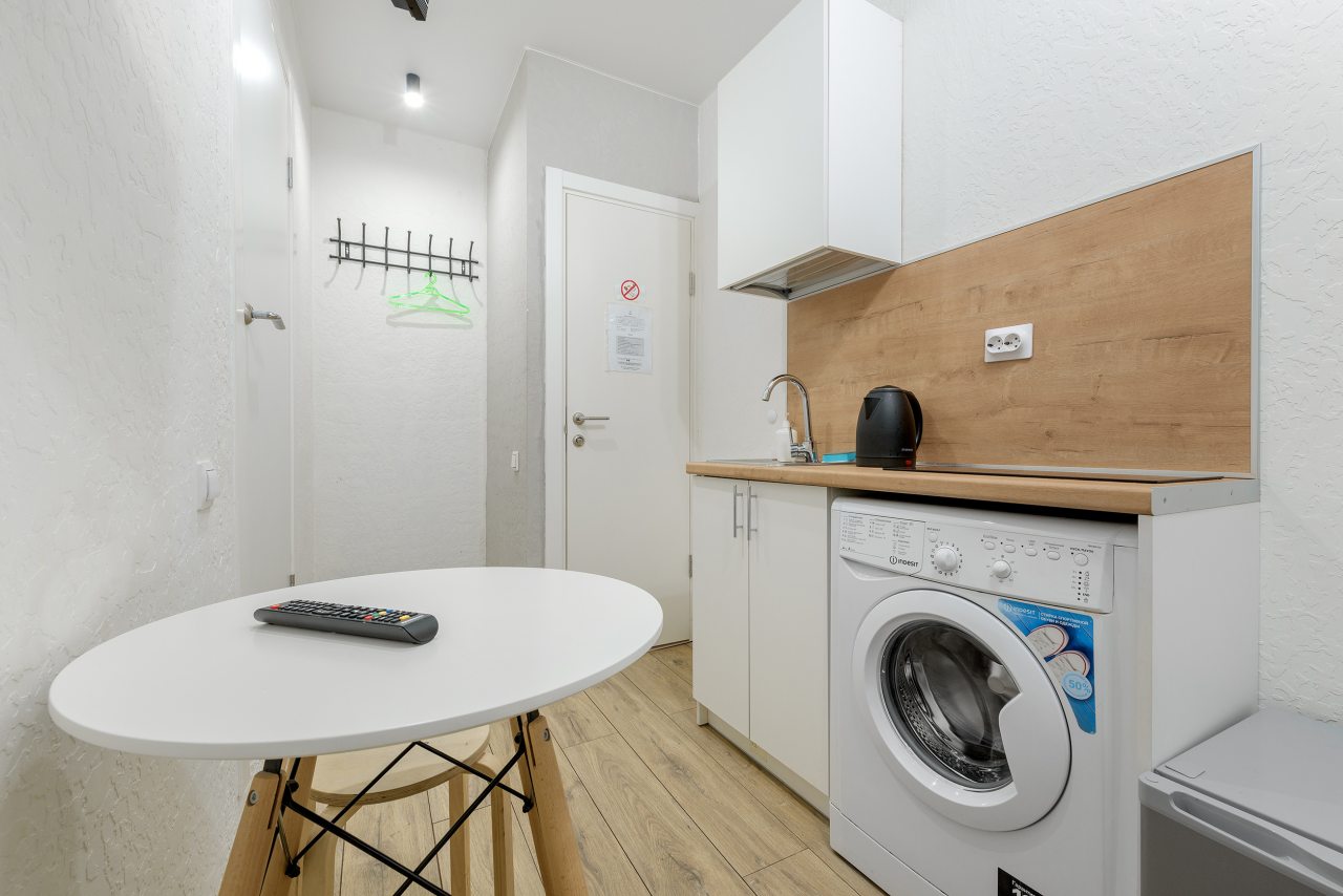 Апартаменты (С двуспальной кроватью (№1)), Апартаменты GetApart Ольминского