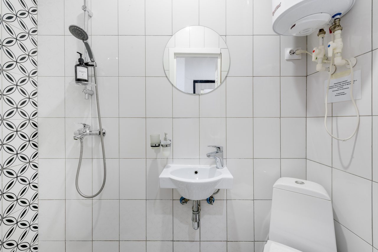 Апартаменты (С двуспальной кроватью (№4)), Апартаменты GetApart Ольминского