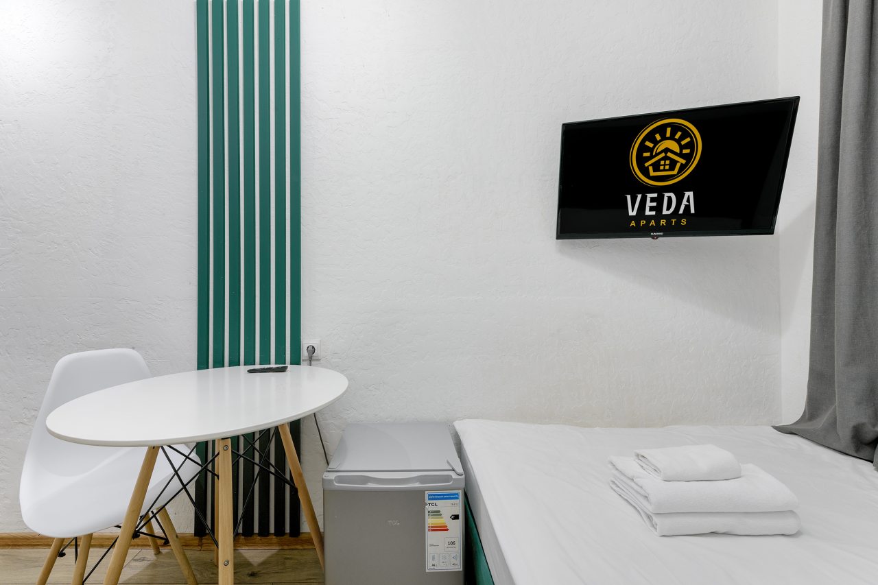 Апартаменты (С двуспальной кроватью (№5)), Апартаменты GetApart Ольминского