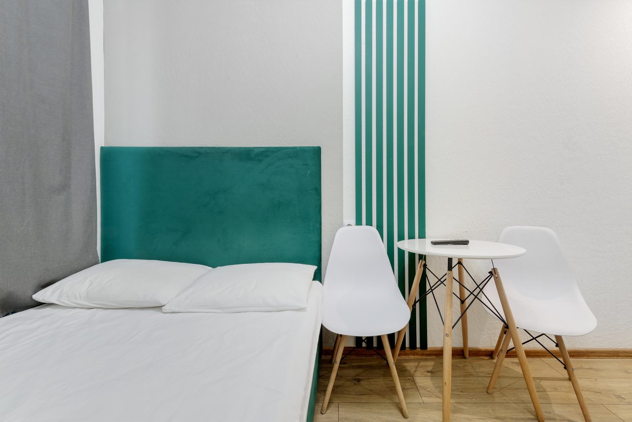 Апартаменты (С двуспальной кроватью (№8)), Апартаменты GetApart Ольминского