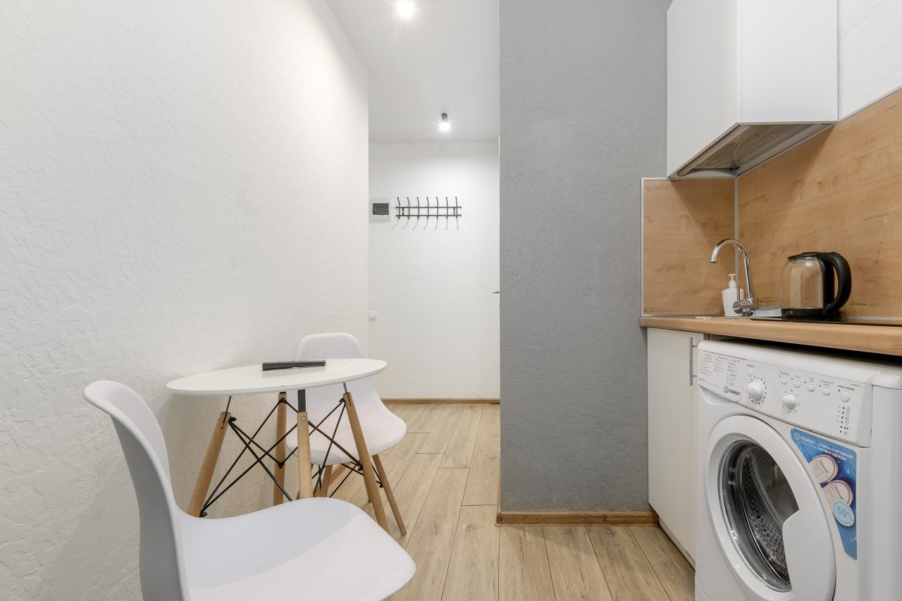 Апартаменты (С двуспальной кроватью (№8)), Апартаменты GetApart Ольминского