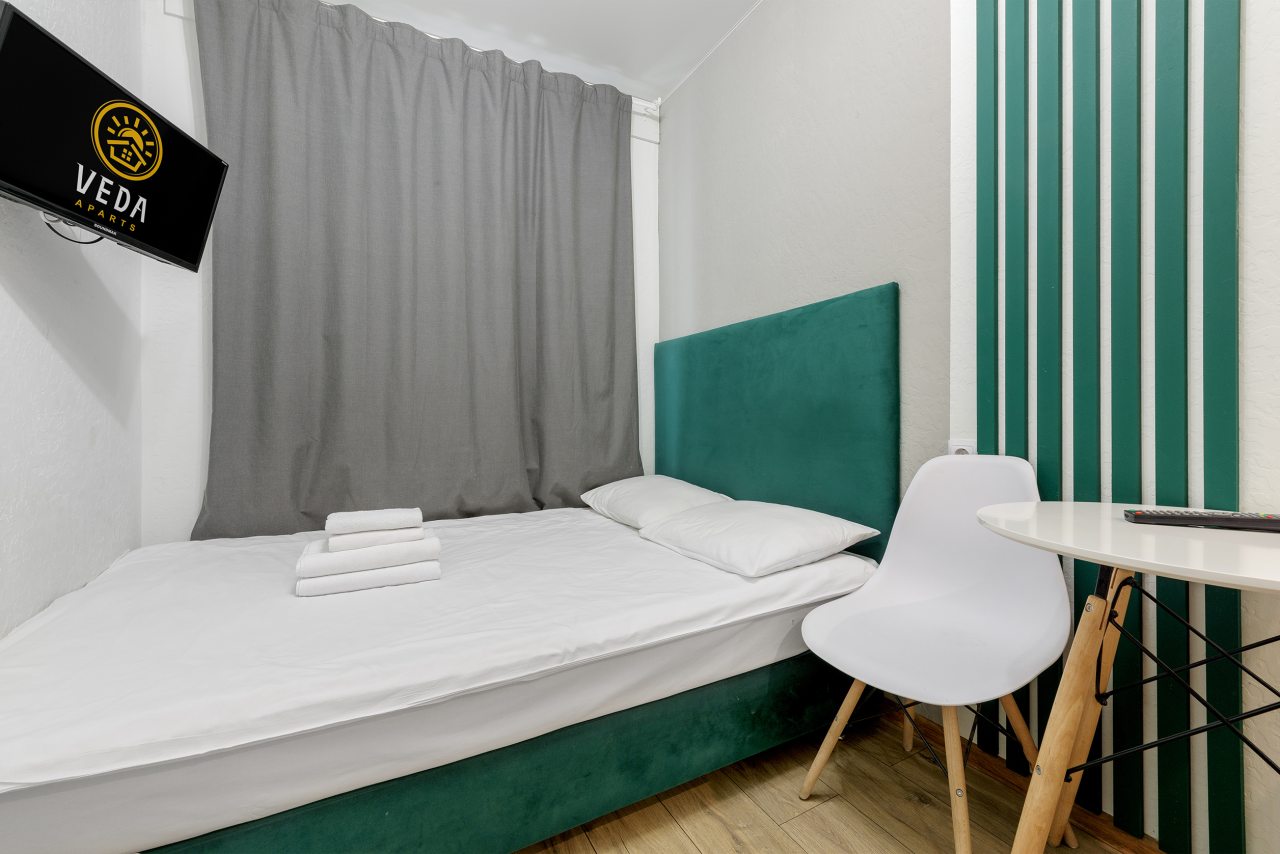 Апартаменты (С двуспальной кроватью (№8)), Апартаменты GetApart Ольминского