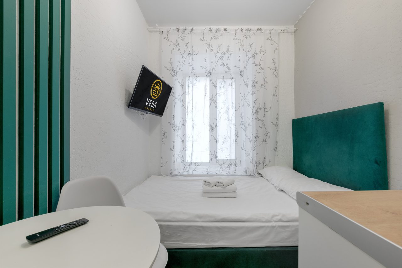 Апартаменты (С двуспальной кроватью (№16)), Апартаменты GetApart Ольминского