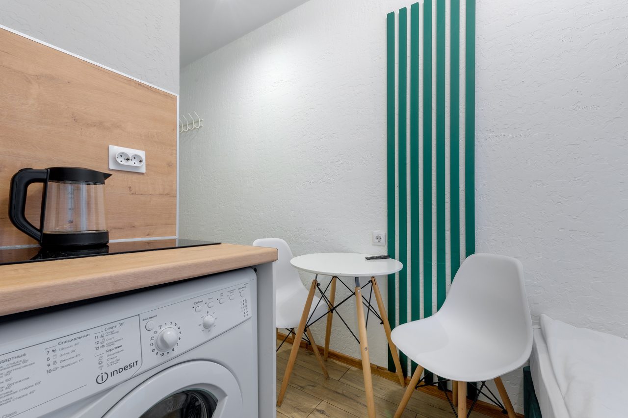 Апартаменты (С двуспальной кроватью (№16)), Апартаменты GetApart Ольминского