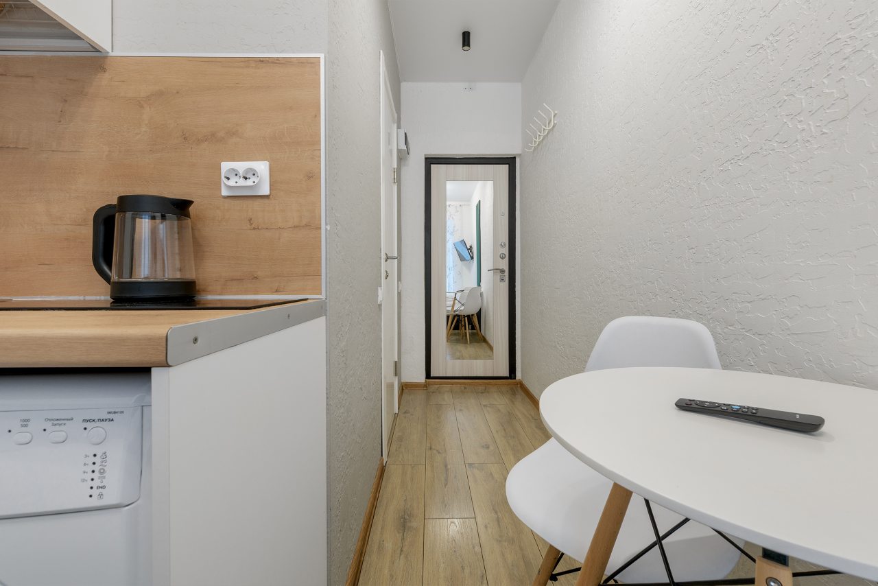 Апартаменты (С двуспальной кроватью (№16)), Апартаменты GetApart Ольминского