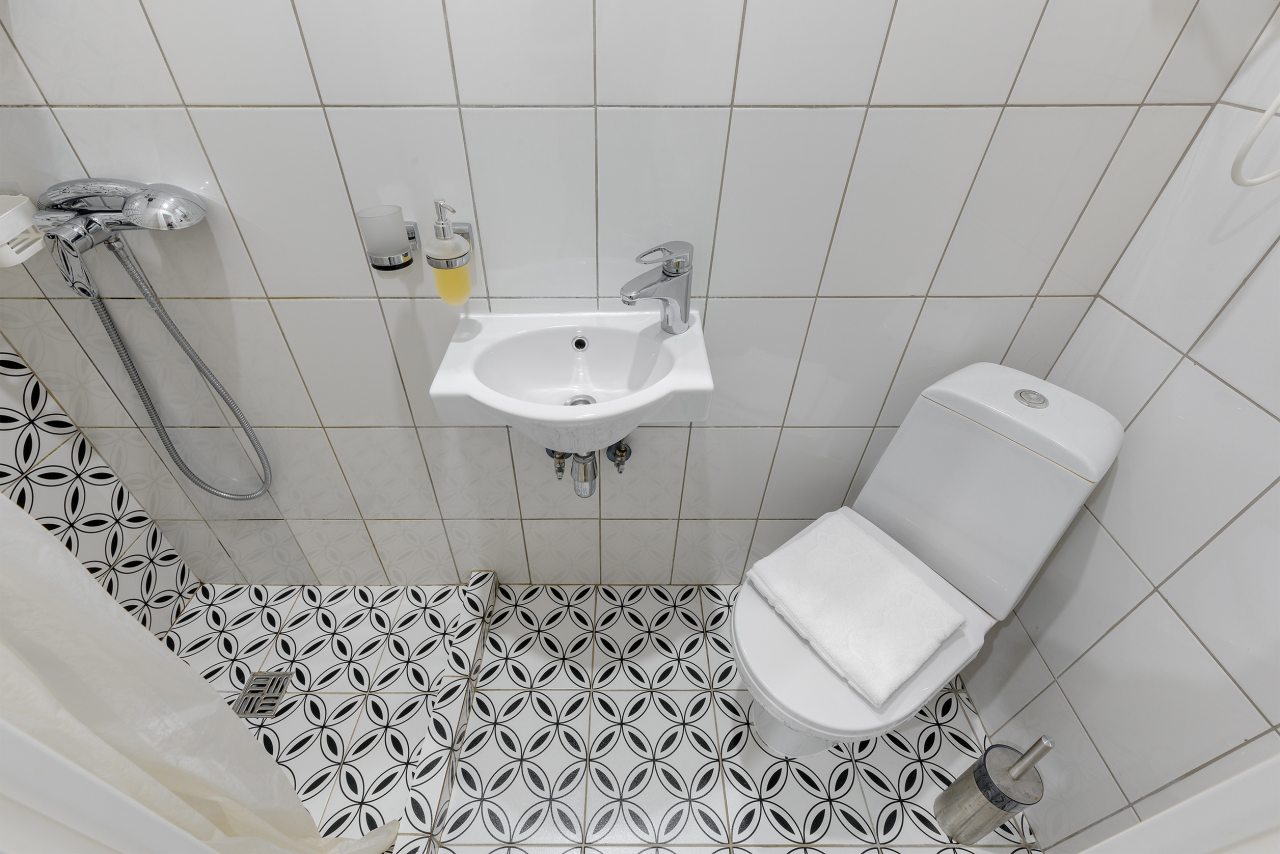 Апартаменты (С двуспальной кроватью (№16)), Апартаменты GetApart Ольминского