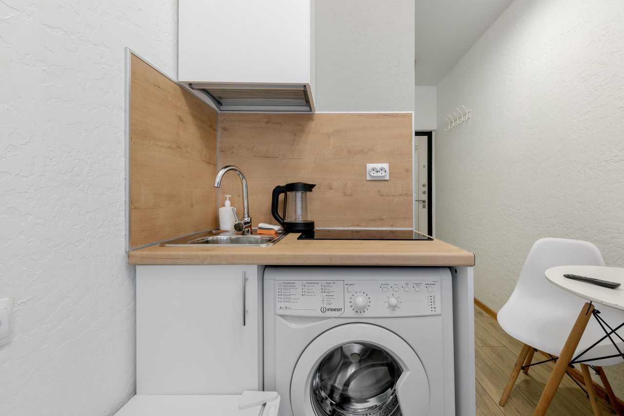 Апартаменты (С двуспальной кроватью (№16)), Апартаменты GetApart Ольминского