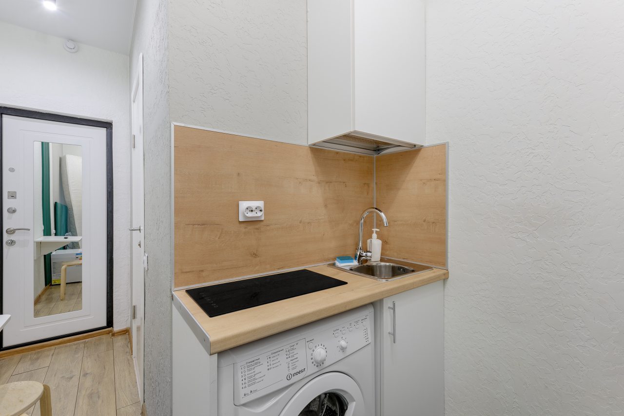 Апартаменты (С двуспальной кроватью (№11 )), Апартаменты GetApart Ольминского