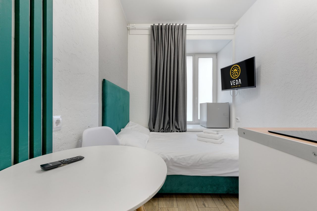 Апартаменты (С двуспальной кроватью (№14 )), Апартаменты GetApart Ольминского