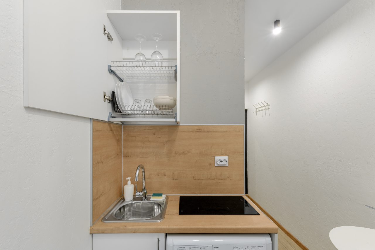 Апартаменты (С двуспальной кроватью (№18 )), Апартаменты GetApart Ольминского