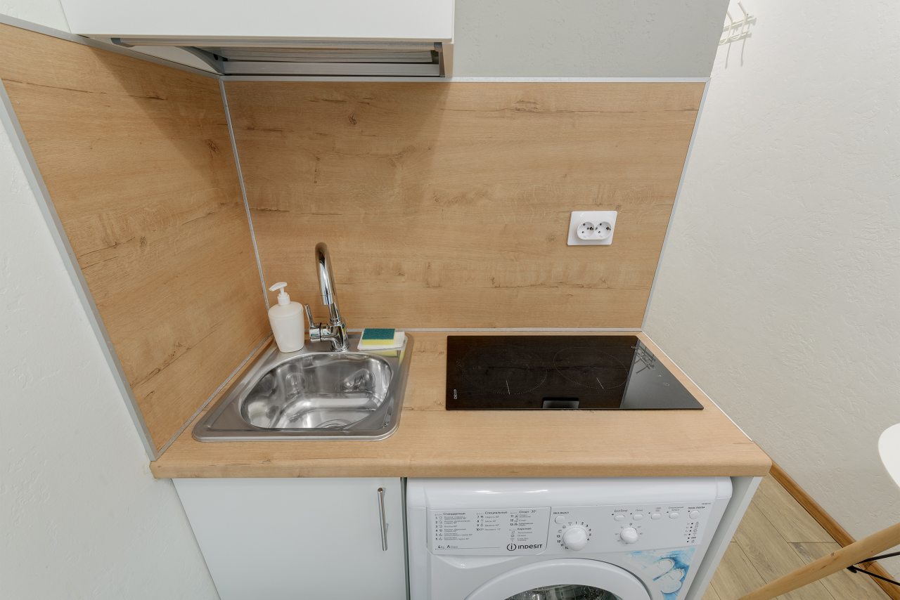 Апартаменты (С двуспальной кроватью (№18 )), Апартаменты GetApart Ольминского