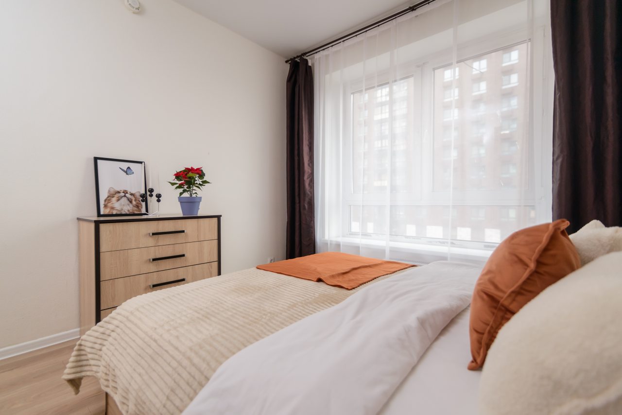 Апартаменты (Уютная квартира в новом жилом комплексе метро Братиславская), Апартаменты VV Apart