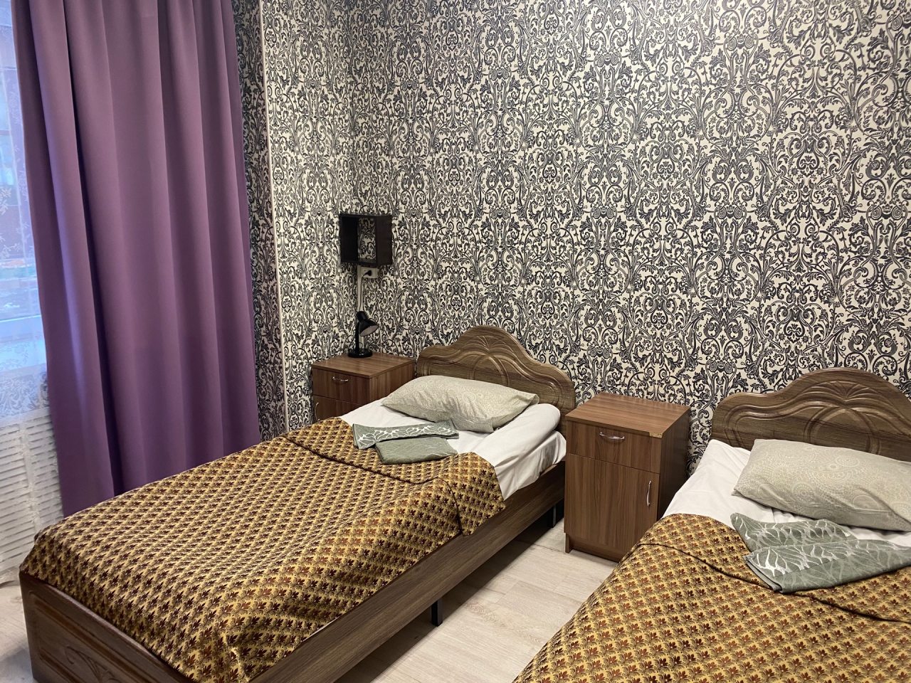 Двухместный (Стандартный двухместный номер с двумя раздельными кроватями) отеля Концерт на Таганской, Москва