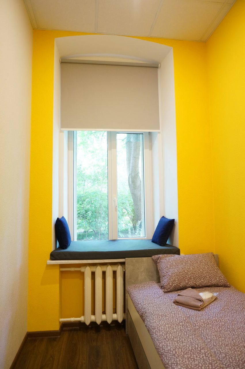 Двухместный (Двухместный стандарт с двумя отдельными кроватями и общей ванной комнатой) хостела Just Hostel, Москва