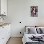 Апартаменты (Квартира-студия, 17.7 м², 8/10 эт.), Апартаменты Уютные 1-комнатные апартаменты с мебелью и техникой