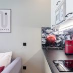 Двухместный (Квартира-студия, 18 м², 6/10 эт.), Апартаменты Уютные 1-комнатные апартаменты с мебелью и техникой
