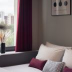 Двухместный (Квартира-студия, 18 м², 6/10 эт.), Апартаменты Уютные 1-комнатные апартаменты с мебелью и техникой