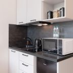 Двухместный (Квартира-студия, 18 м², 4/10 эт.), Апартаменты Уютные 1-комнатные апартаменты с мебелью и техникой