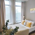 Апартаменты (Квартира-студия, 18 м², 5/10 эт.), Апартаменты Уютные 1-комнатные апартаменты с мебелью и техникой