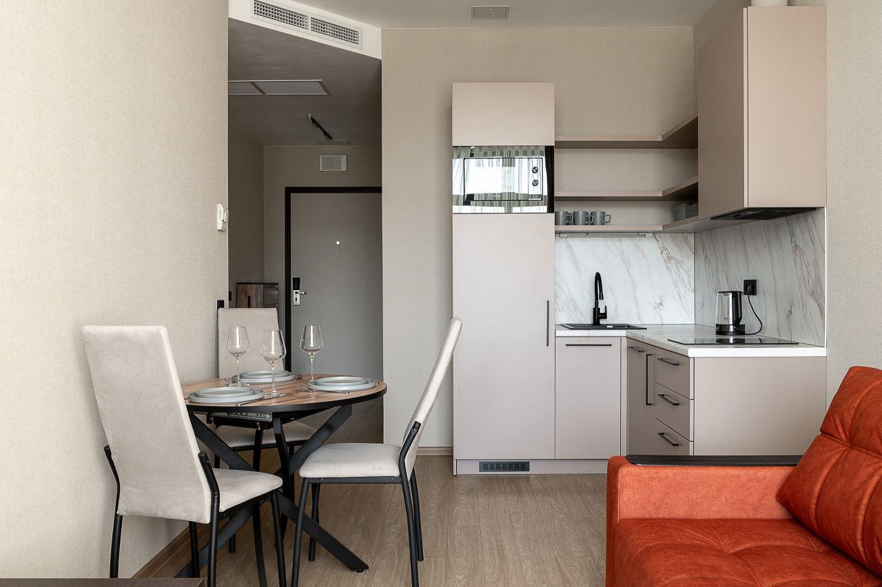 Апартаменты (Двухкомнатный DeLuxe с одной спальней), Апартаменты Real Apartments Sochi