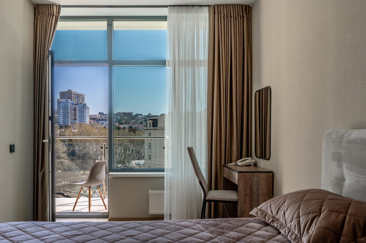 Апартаменты (Двухкомнатный DeLuxe с одной спальней), Апартаменты Real Apartments Sochi