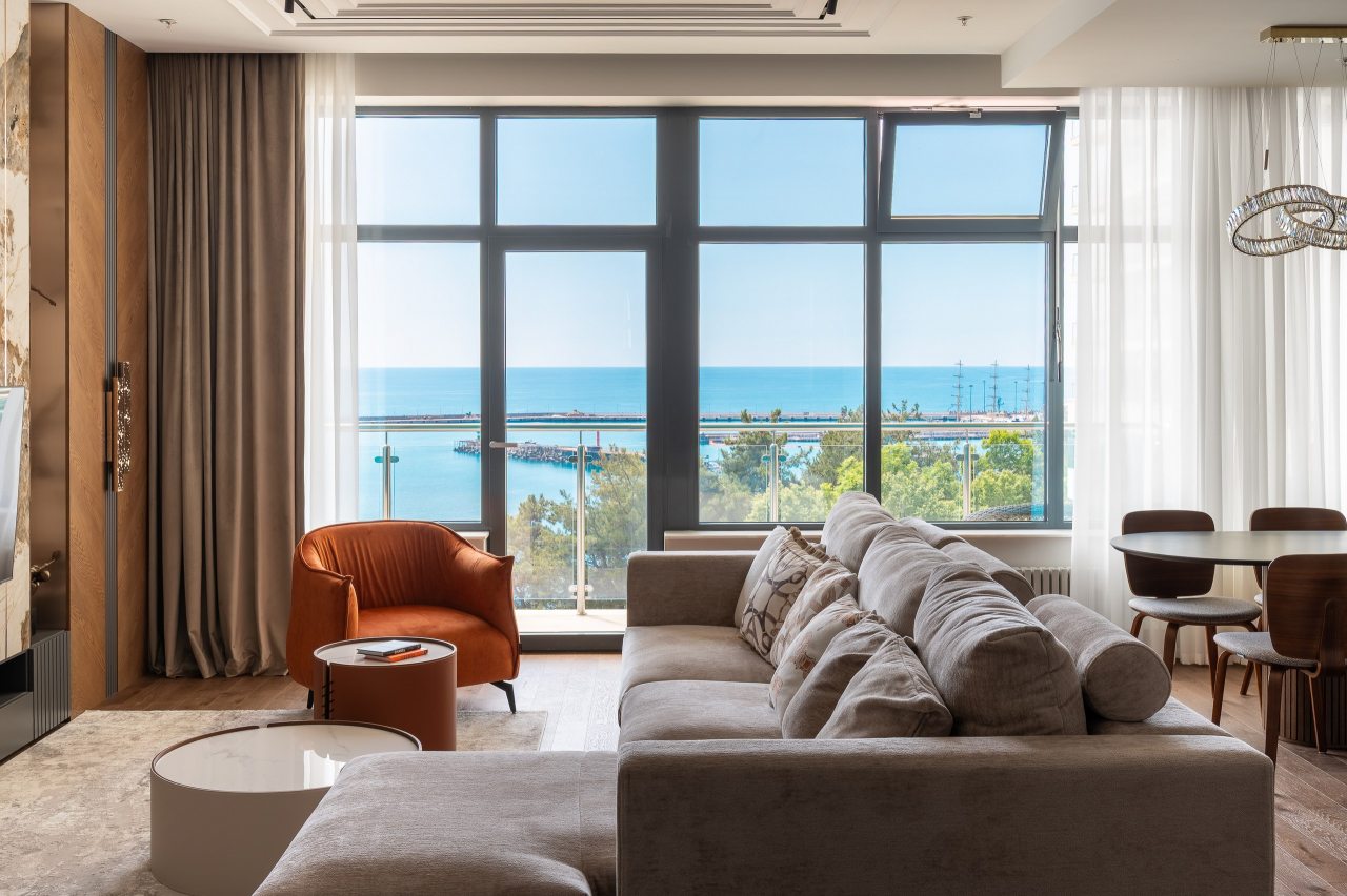 Апартаменты (Трехкомнатные Luxury Dubai с двумя спальнями), Апартаменты Real Apartments Sochi