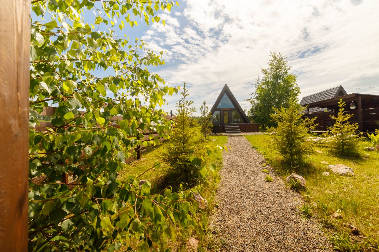 Коттедж (Счастье) базы отдыха Hut house, Александрия, Красноярский край