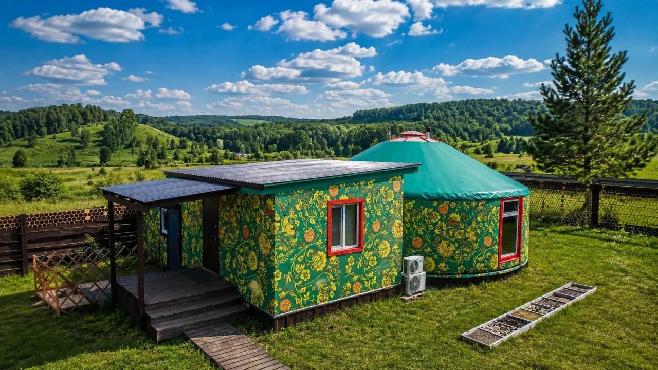 Вилла (Юрта большая), База отдыха Hut house