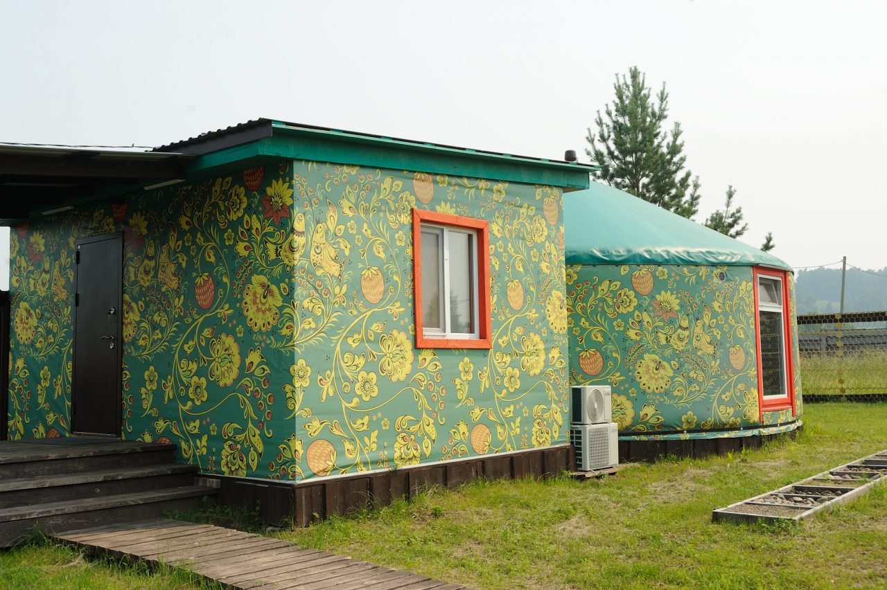 Вилла (Юрта большая), База отдыха Hut house