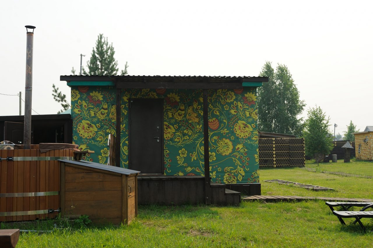 Вилла (Юрта большая), База отдыха Hut house