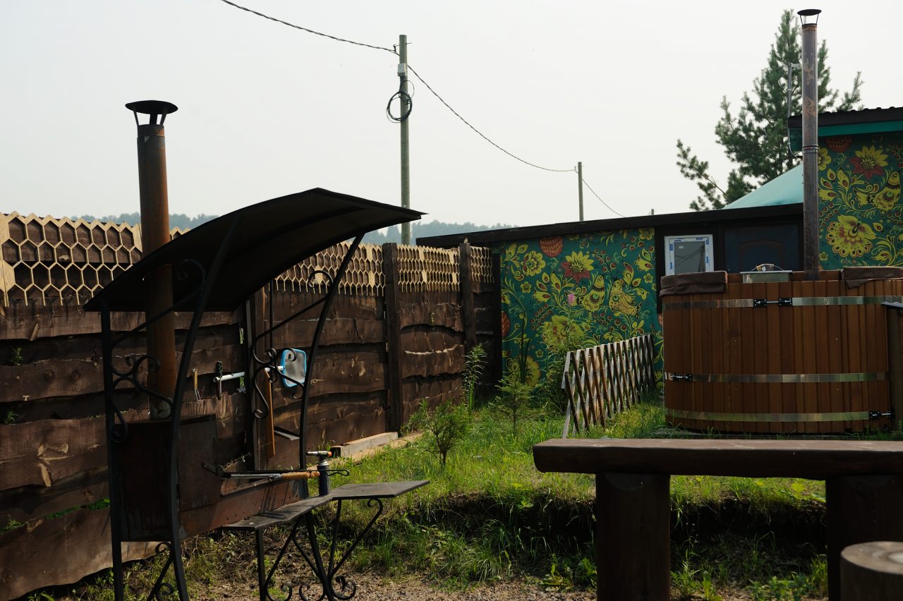 Вилла (Юрта большая), База отдыха Hut house